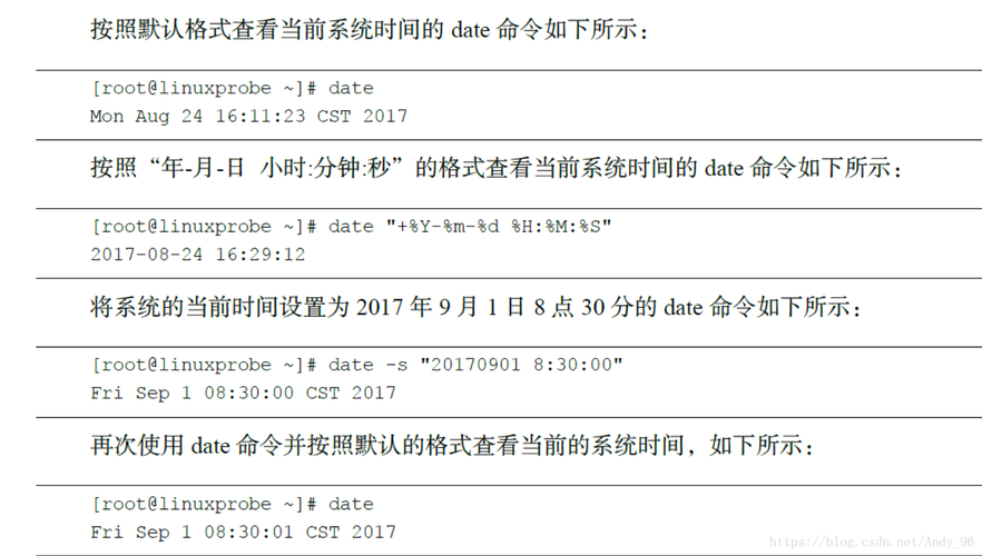 linux设置时间格式